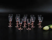 glass liquor cup glass liquor cup bullet cup one cup thickened small glass silver whisky cup