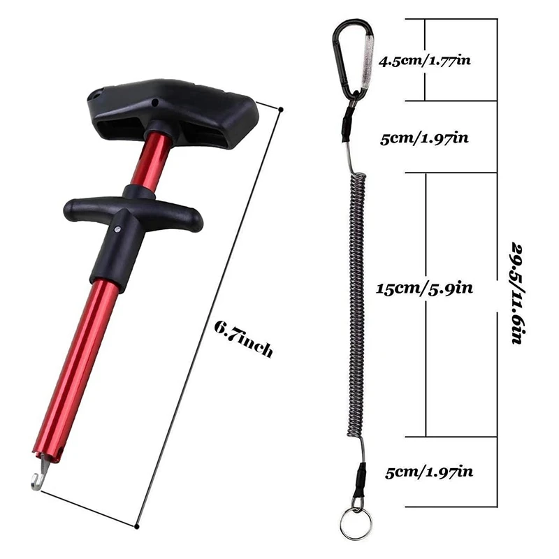 

Fishing Tool Fishing Hook Remover Can Squeeze Out the Hook Separator Tool and the Floating Hook Clamp Combination Set