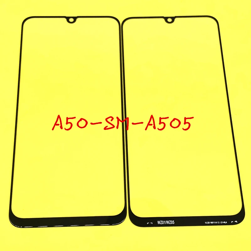 Сменное переднее Сенсорное ЖК-стекло для Samsung Galaxy A50 A505 A505F A505DS A505G A505GN A505FN A505GT A505U -