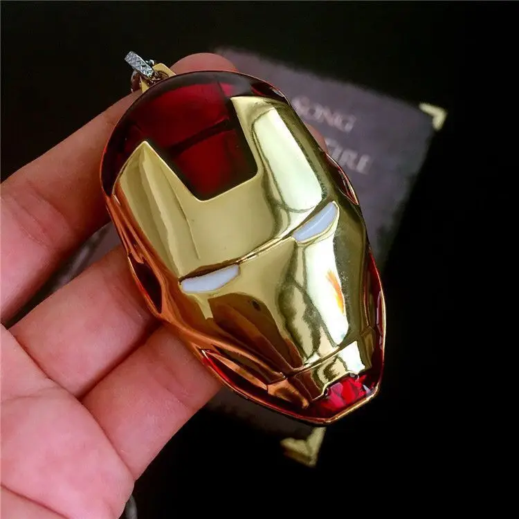 Брелок для ключей Железный человек металлический брелок с подвеской в виде