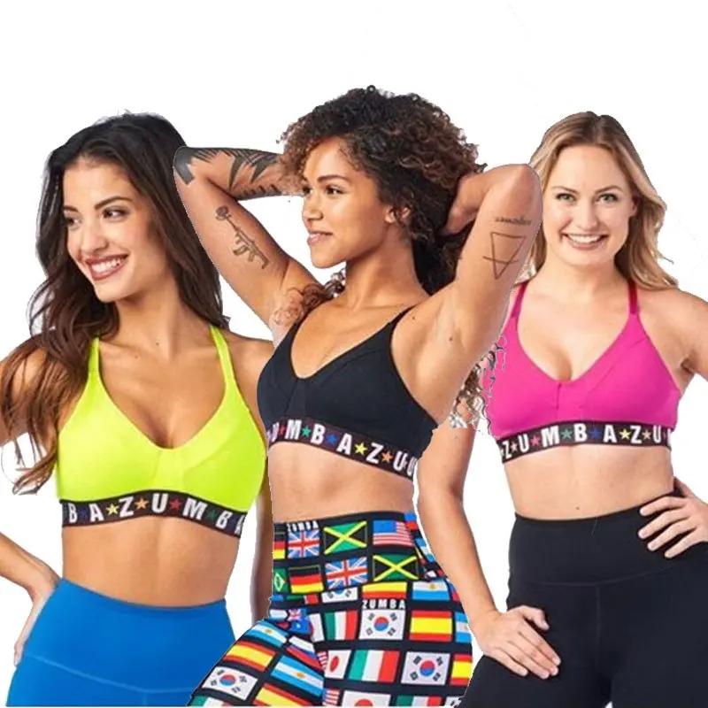 

Zumba Wear New Cheap Ladies Yoga Wear Aerobics Running Wear Fitness Wear zumba Wear Bra Sports Tops