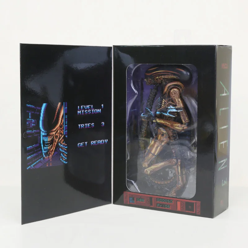 14 in box 20 см NECA фигура Хищника Хищник масштаб конечная P1 джунгли Охотник джунгли демон бетонный клан Лидер ПВХ фигурка модель игрушки - Цвет: 14 in box