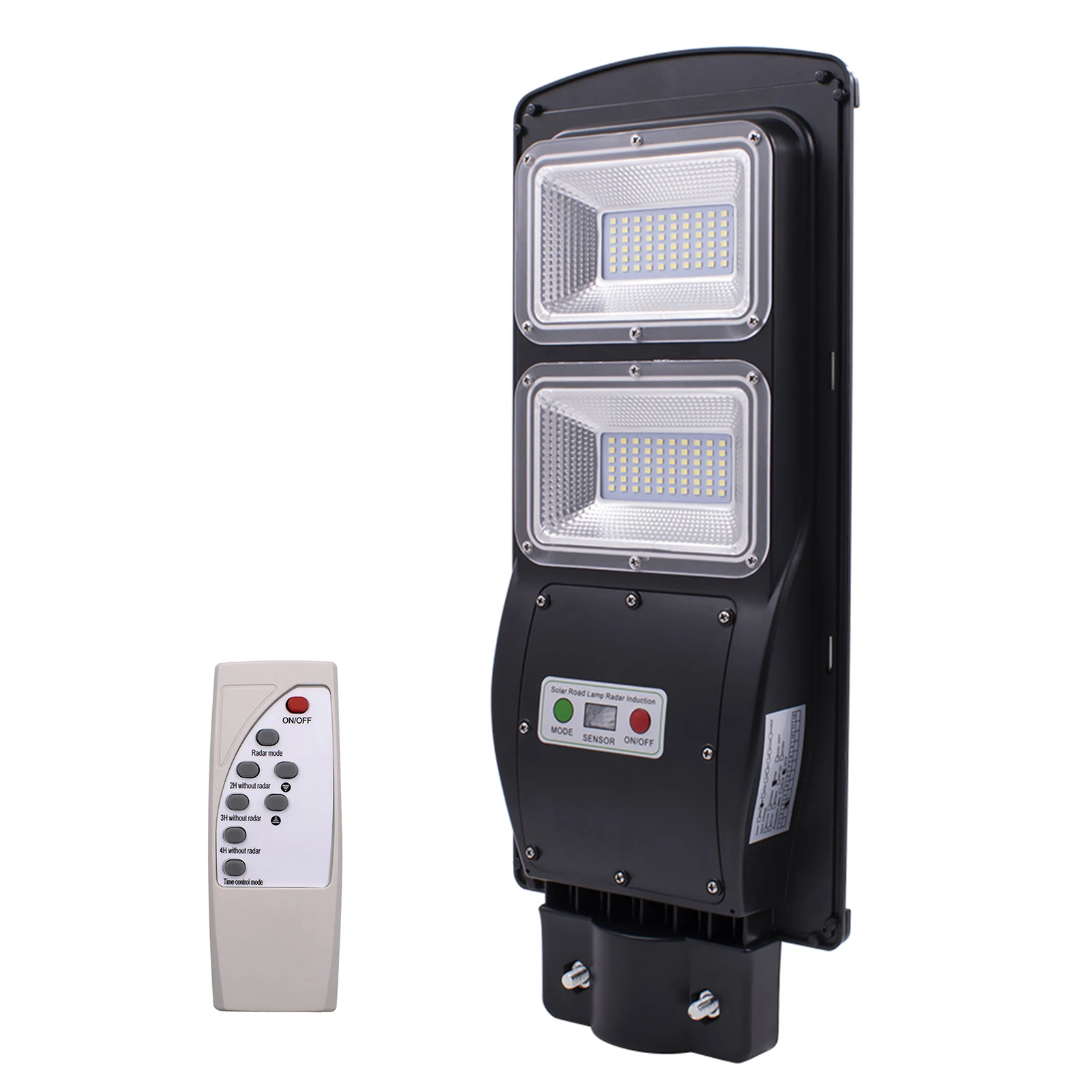 Светодиодный уличный фонарь на солнечной батарее, наружная Солнечная Дорожная Лампа для сада, водонепроницаемый пульт дистанционного упра...