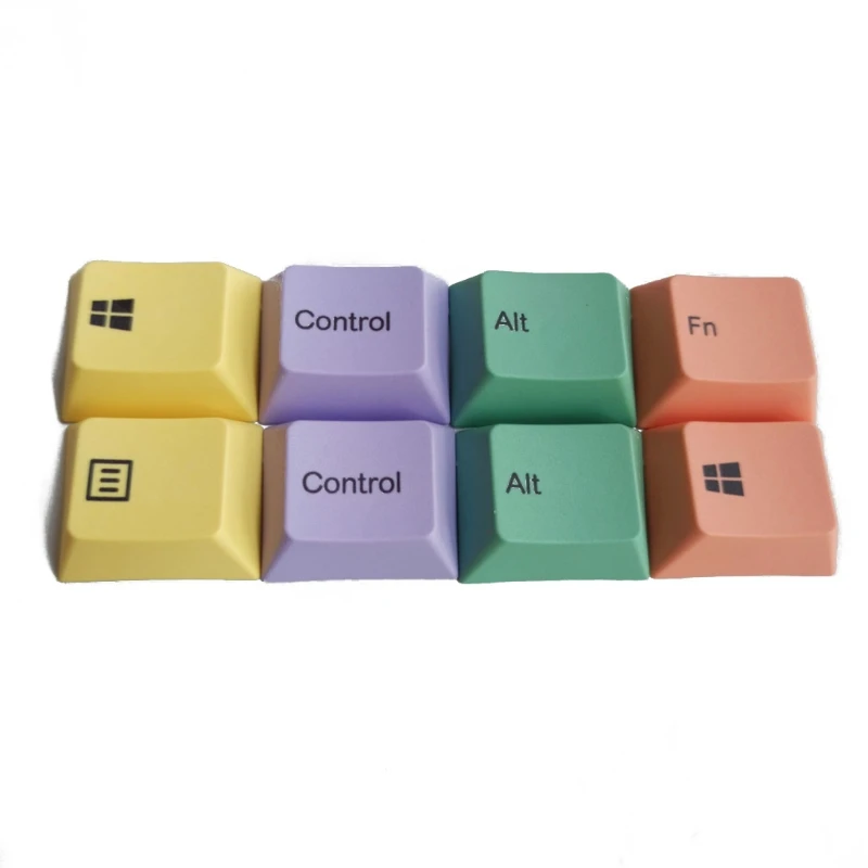 8 шт. 1.25U ПБТ краситель Сублимация KeyCaps механическая клавиатура Keycaps для MX Switch