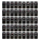 Красное платьес большимпринтом переключатель Кепки для детей возрастом от 12V 5Pin вклвыкл SPST светодиодный светильник бар автомобиль Лодка кулисный переключатель замены, крышка только!