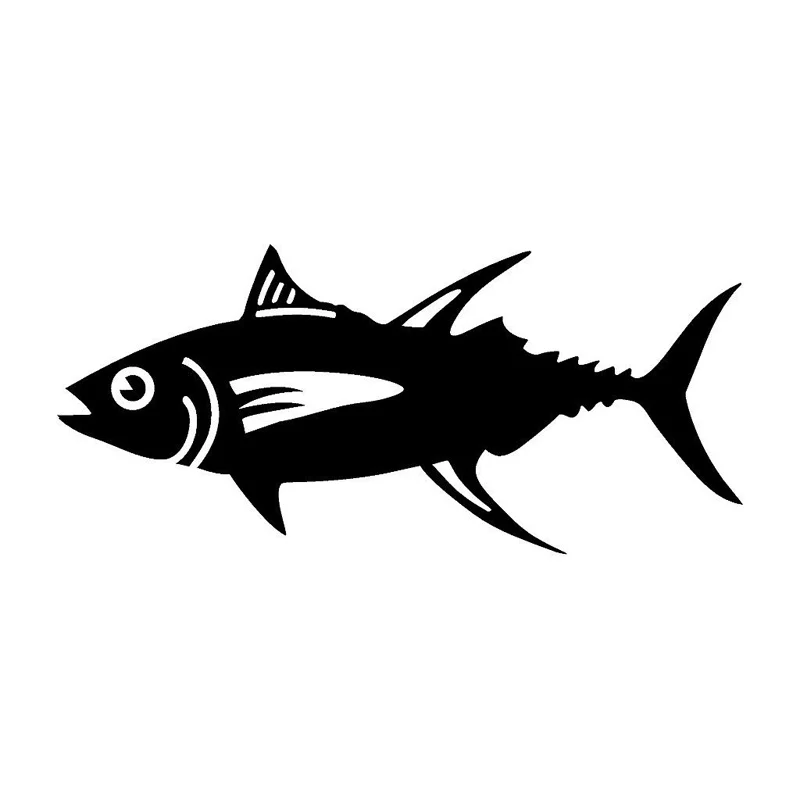 

15.2 * 7.2 Cm Tuna Personality Fishing Car Styling Motorcycle Accessories Car Tags Vinyl Decals