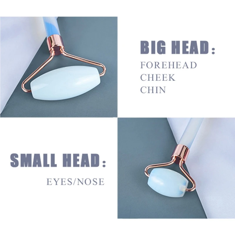 Инструмент для лифтинга лица с опаловым роликом массажный ролик набор ухода за