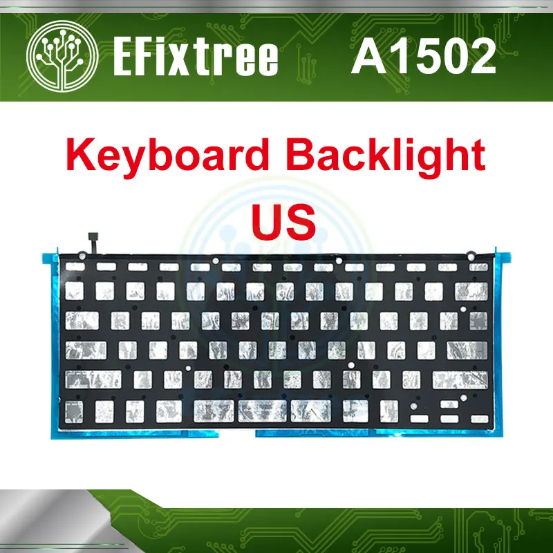 100% новая раскладка подсветки клавиатуры Великобритания США для A1278 A1286 A1398 A1466 A1465