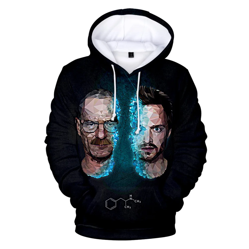 

2021 Breaking Bad Clothes Harajuku Men's El Camino Breaking Bad Movie 3D Hoodie Fashion Men/women Sweatshirts Boys/girls Tops