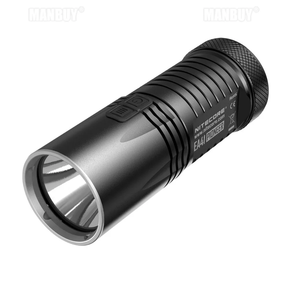 Фонарик NITECORE EA41 ea41w 1020 люмен светодиодный фонарик 4 хaa для кемпинга походов