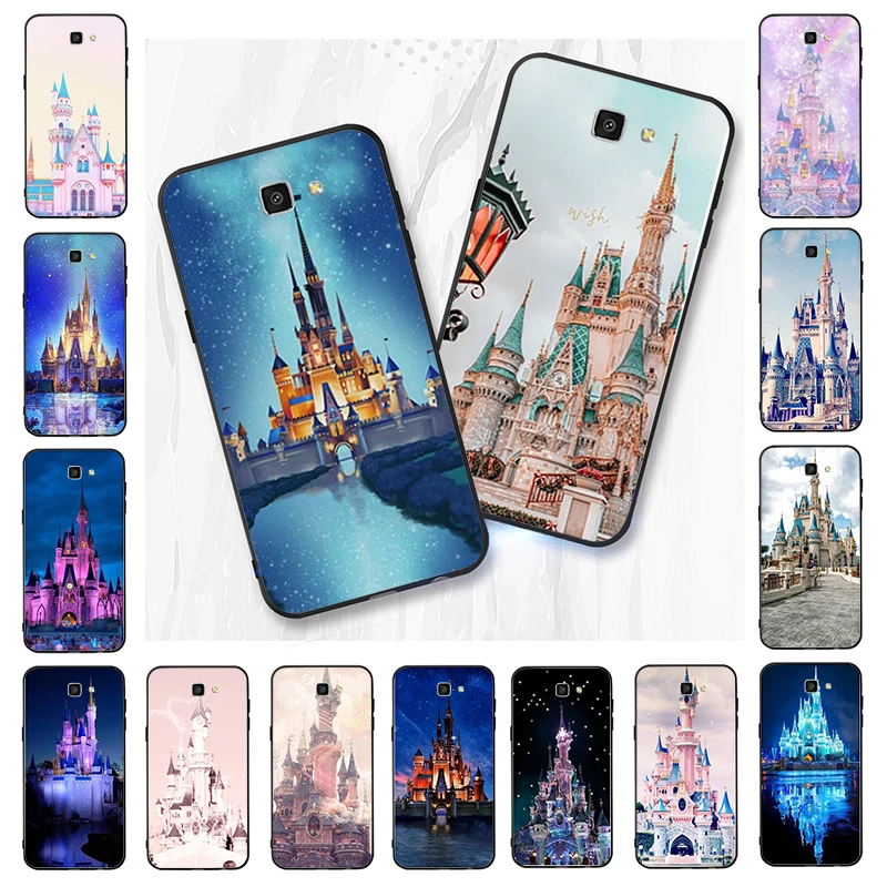 

World Cinderella Castle Phone Case For Samsung GalaxyJ7 Pro J7Prime J5 Prime J2 J4 J6 Plus A10 A20 A30 A40 A7 A30S A9