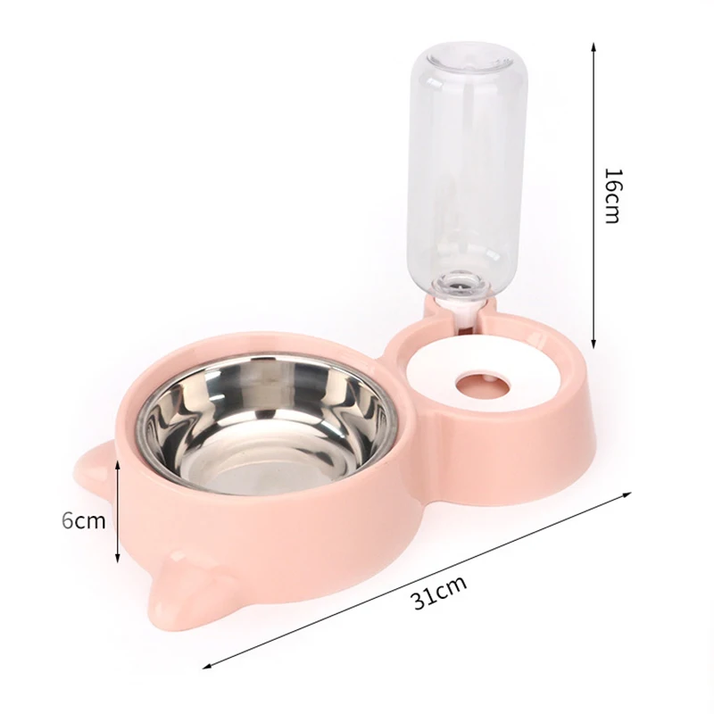 Автоматическая кормушка для домашних животных дозатор воды чаша питья кошек и