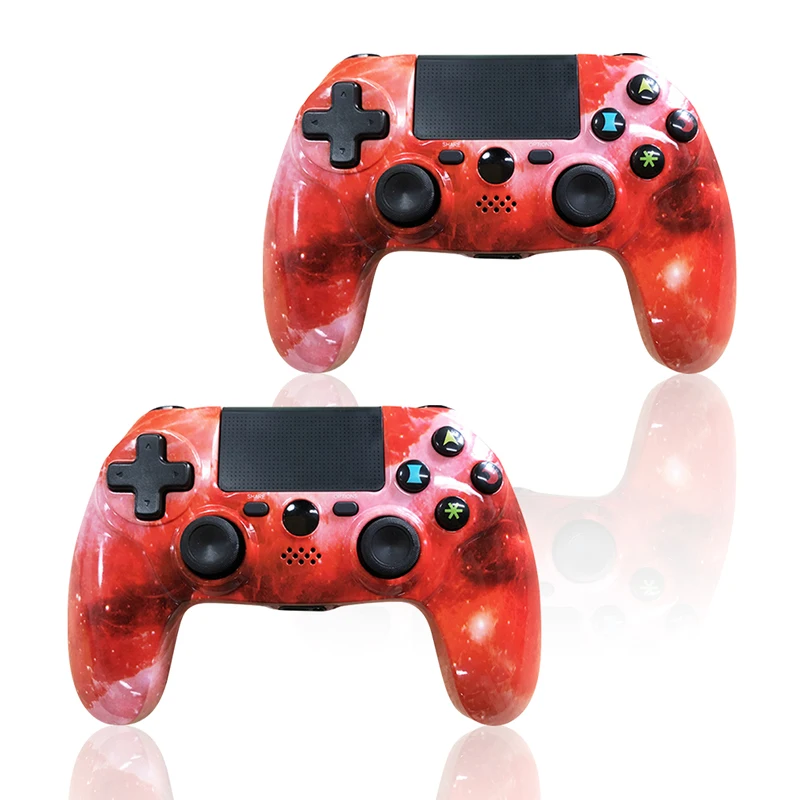 K ISHAKO 1 шт./2 шт. беспроводной Bluetooth 4,0 для playstation игр ps4 DualShock4 геймпад playstation 4 ДЖОЙСТИК компьютер звезда красный