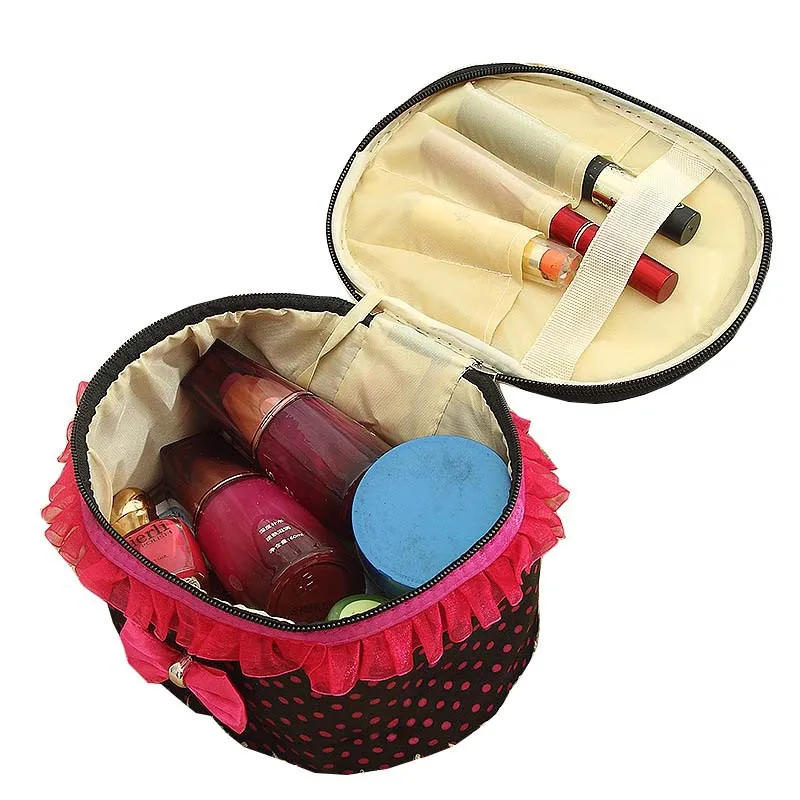 Косметичка оптовая продажа цилиндрическая сжимаемая Водонепроницаемая