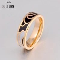 new classic rings for women stainless steel multi color fashion pretty charm enamel ring holiday gifts pcjz019