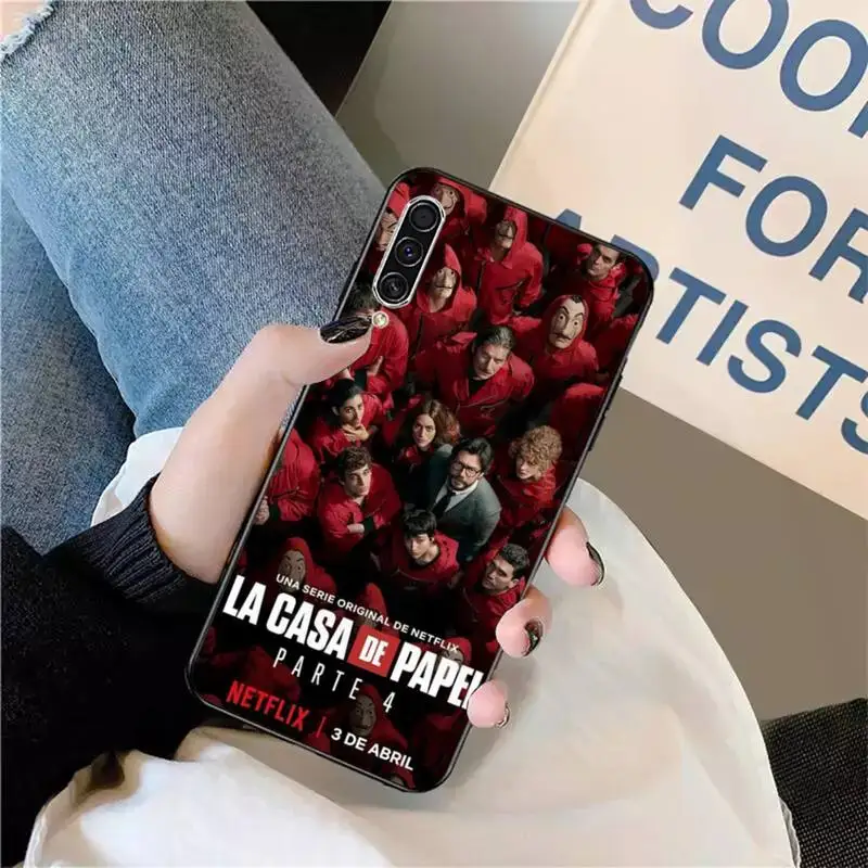 

Money Heist house tv show pattern Phone Case For Samsung galaxy S 9 10 20 A 10 21 30 31 40 50 51 71 s note 20 j 4 2018 plus