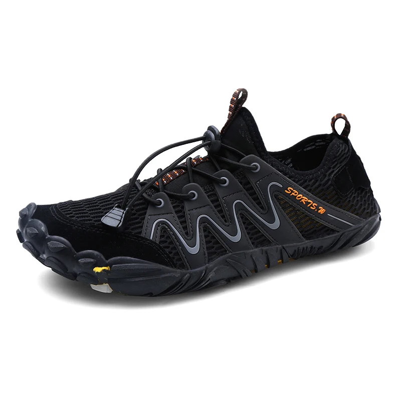 

Men Aqua Shoes Trekking Hiking Shoes Breathable Elastic Quick Dry Upstream Barefoot Water Shoes Soft Non-slip Diving Sneakers