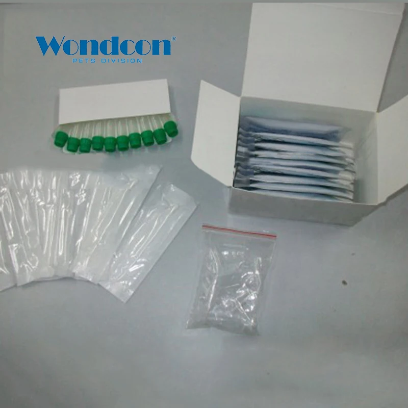 Ветеринарный каннин комбинированный Быстрый тест CDV + Toxo Ag антиген каннина Disteimper