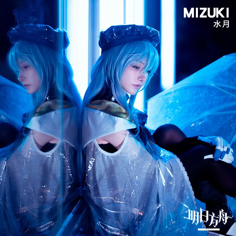COS-HoHo аниме Arknights Mizuki игровой костюм красивая униформа косплей Хэллоуин
