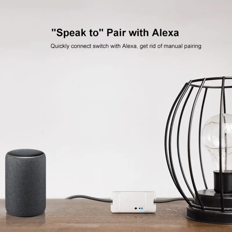 Умный светильник ключатель Sonoff Basic R3 RF с поддержкой Wi-Fi | Электроника