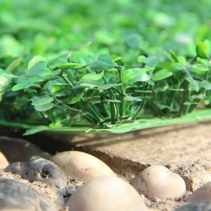 Искусственные зеленые горшечные растения газоны ковер для дома сада стены