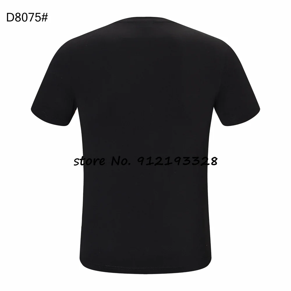 

Dsquared2 T-Shirt D2 Men Women Print Tees Dsq2 Short Sleeve D8075