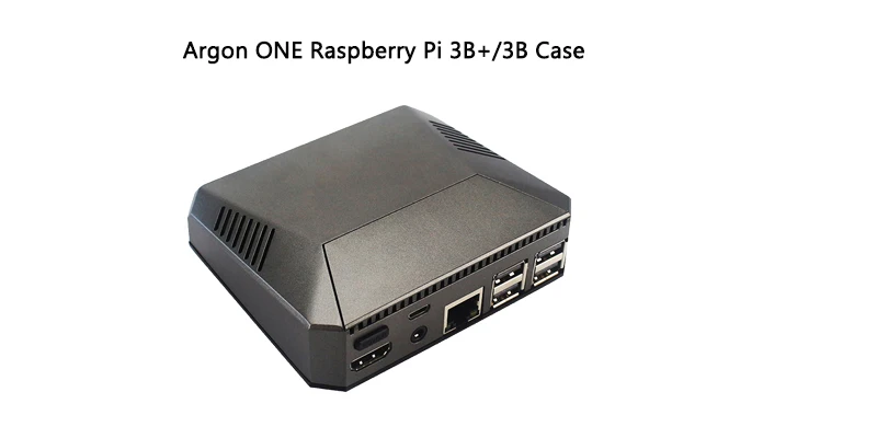 Raspberry Pi 4 Алюминиевый Чехол, металлический корпус ABS, коробка с вентилятором, радиатор, выключатель питания, съемная крышка GPIO для Raspberry Pi 4, Модель B