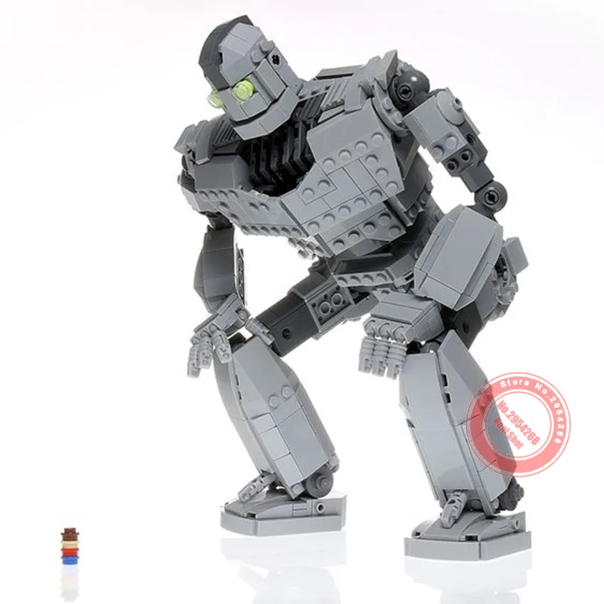 Новый робот MOC железный гигант Fit LeGINGlys Technic город фигурки модель Voltron строительные