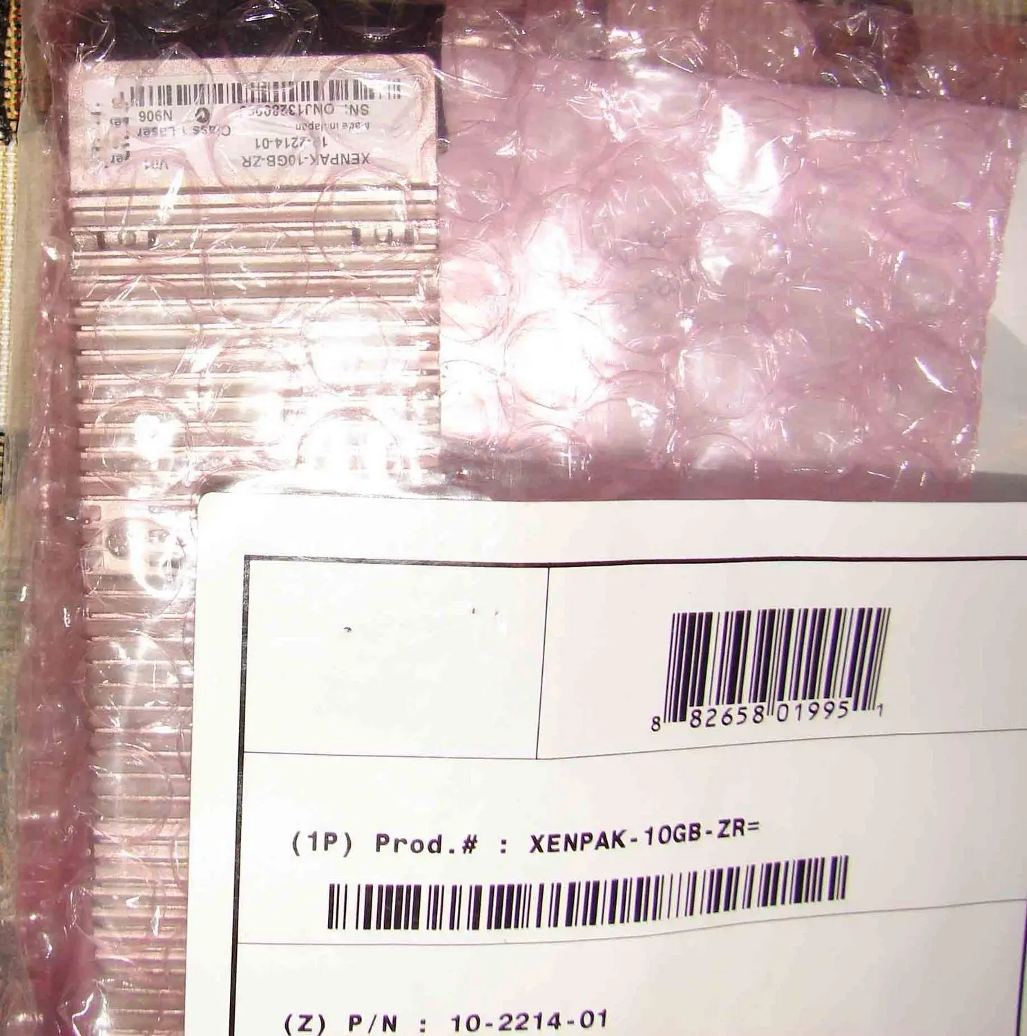 

Оригинальный V01 XENPAK-10GB-ZR Новый