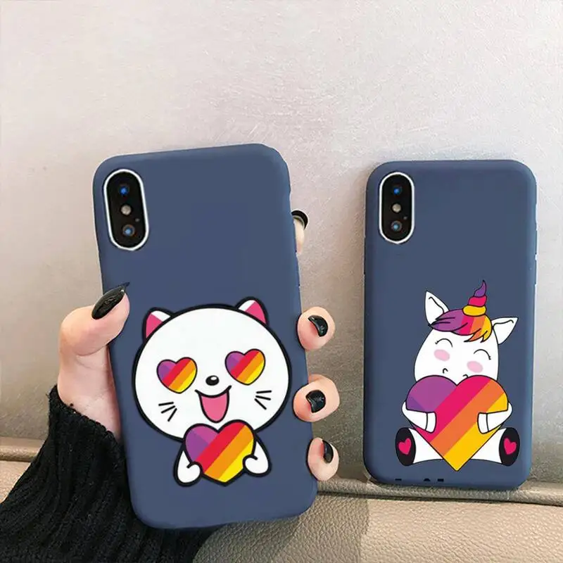 

Cartoon Panda Love Cove Phone Case For IPhone 6 6s 7 8 Plus X Xs Xr Xsmax 11 12 Pro Promax 12mini Candy Purple Silicone Cover