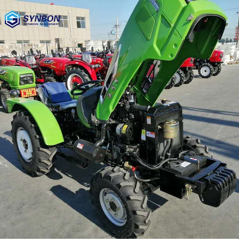 Новый 25HP 4WD теплица садовый трактор мини гидравлический сельскохозяйственная