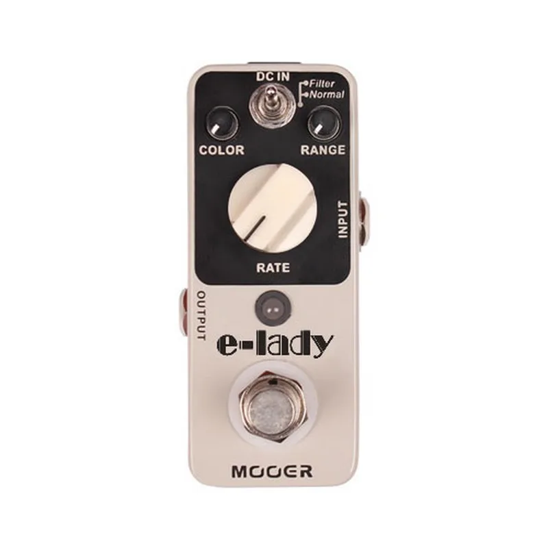 MOOER E-lady Classic Analog Flanger Sound Pedal Guitar Effect True Bypass Full Metal Oscillator Effects for Guitar Accessories enlarge