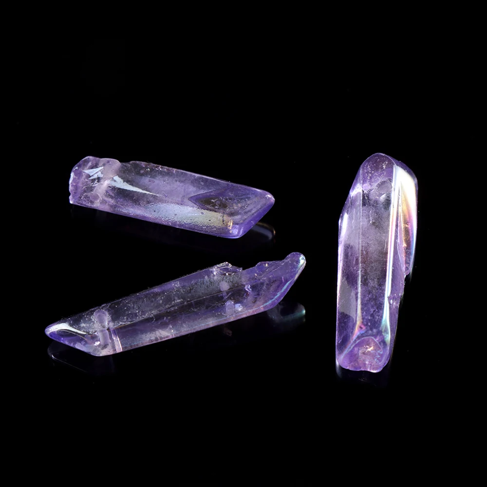 4 шт. подвеска из натуральных камней аметист розовый кварц|Камни| |