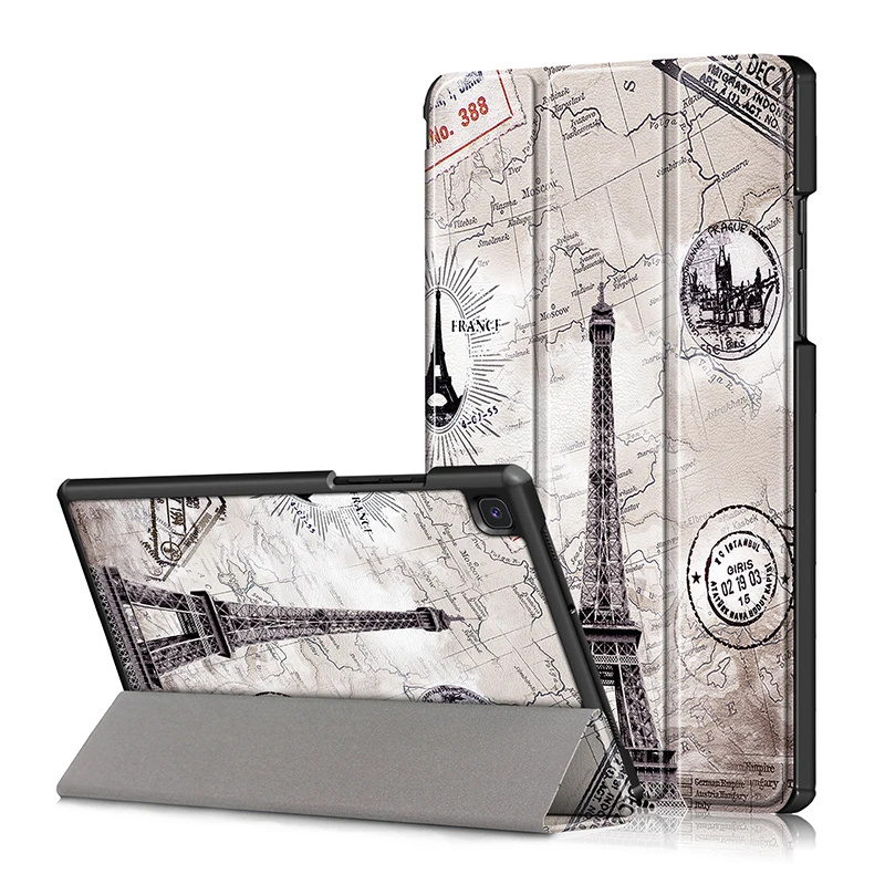 

Case For Samsung Galaxy Tab A7 10.4" 2020 T500 T505 T507 TM-T500 SM-T505 SM-T507 10.4"Tablet PU Protective Cover Smart Skin Case
