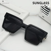 classic retro european and american style square sunglasses travel women rectangle small vintage high definition