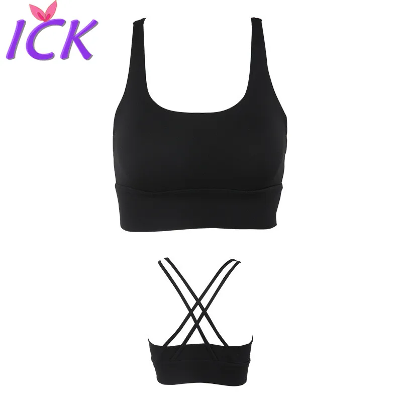 

Красота задняя Новый спортивный бюстгальтер Красота противоударный чехол для укладки волос бег Фитнес I-топа с Тип нижнее белье Womenlingerie ниж...