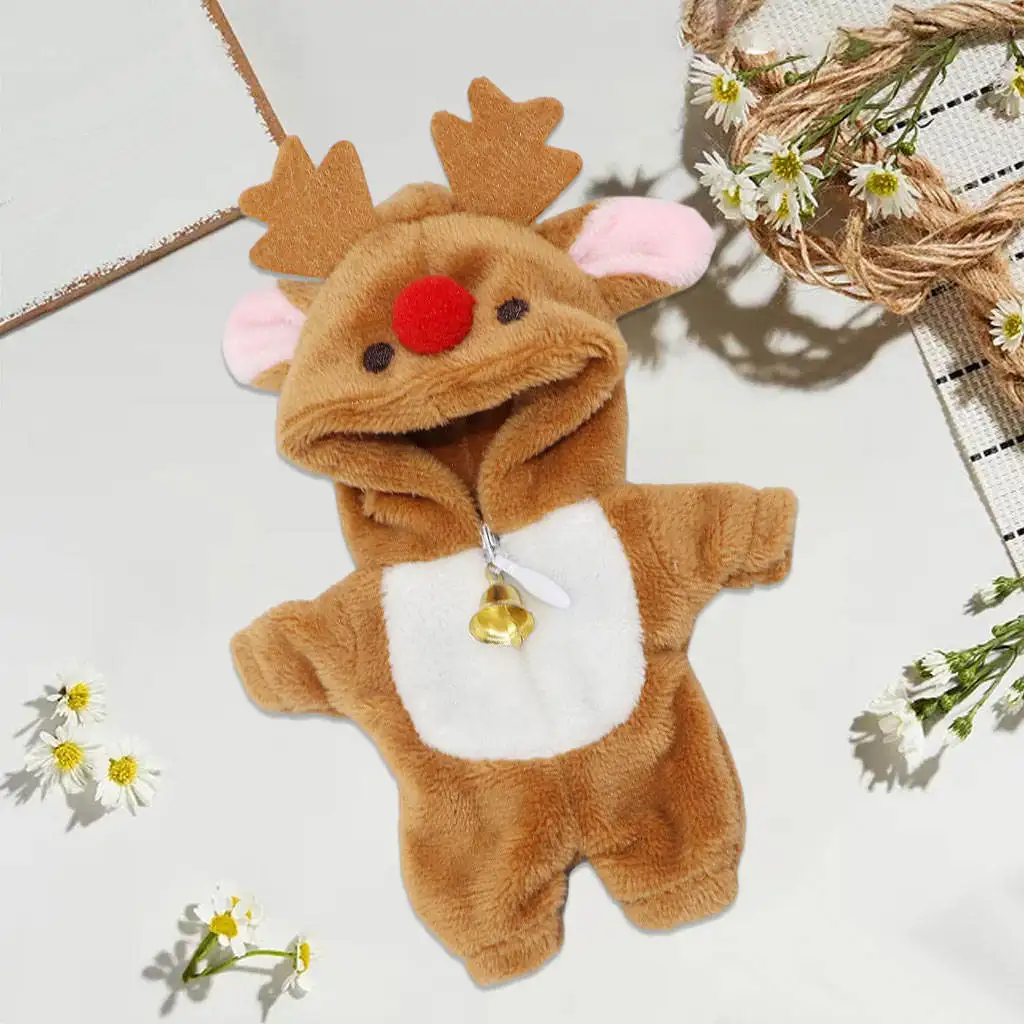 

Doll Clothes Jumpsuits Fit for 16CM Doll Accessories OB11 Clothing Overcoat