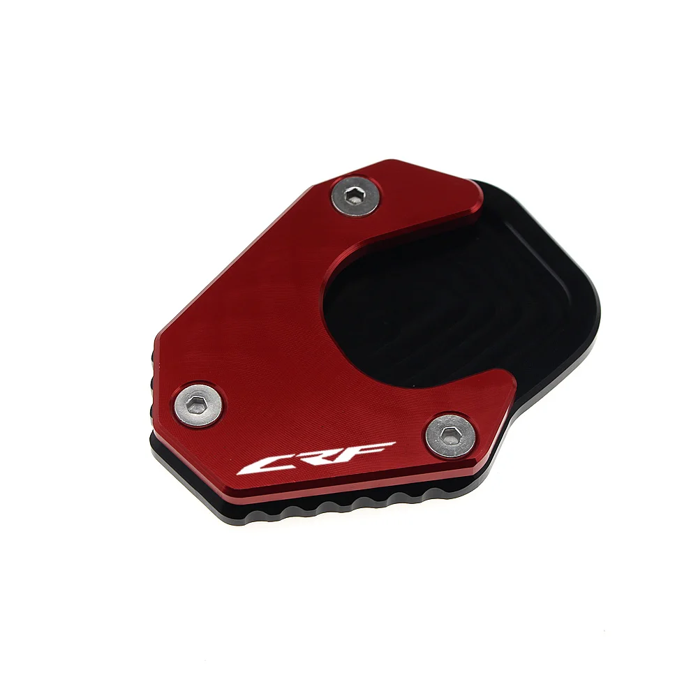 

Areyourshop for HONDA CRF250L CRF 250L 2013-2016 Kickstand Side Stand Extension Pad Plate CNC Aluminum Motorcycle Covers Pad