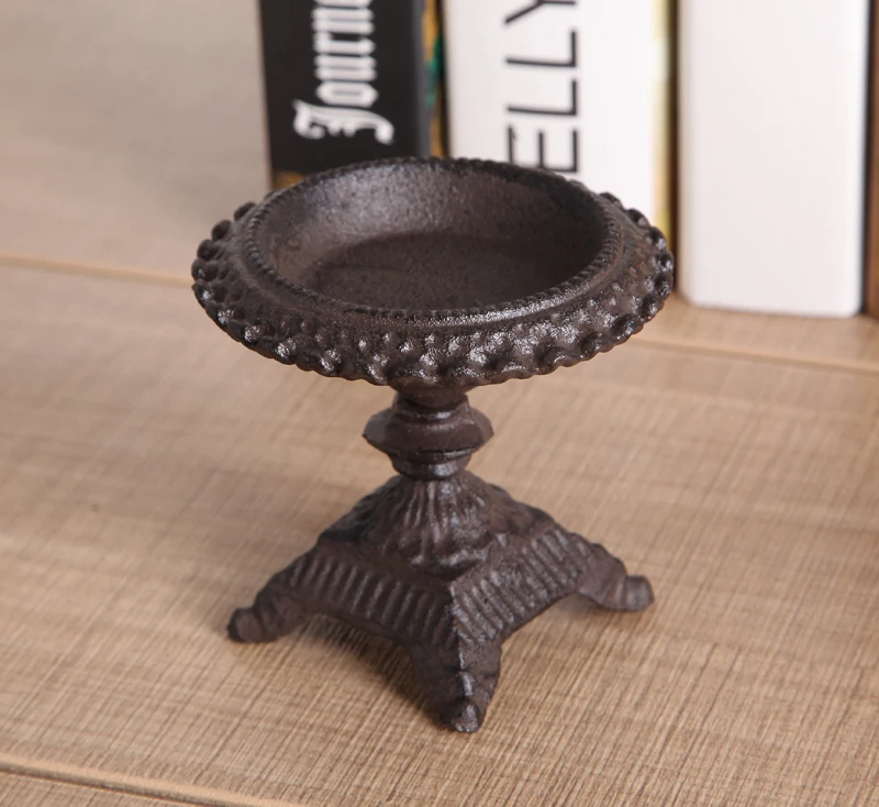 Ретро подсвечники держатель металлический Железный ремесла классический старый