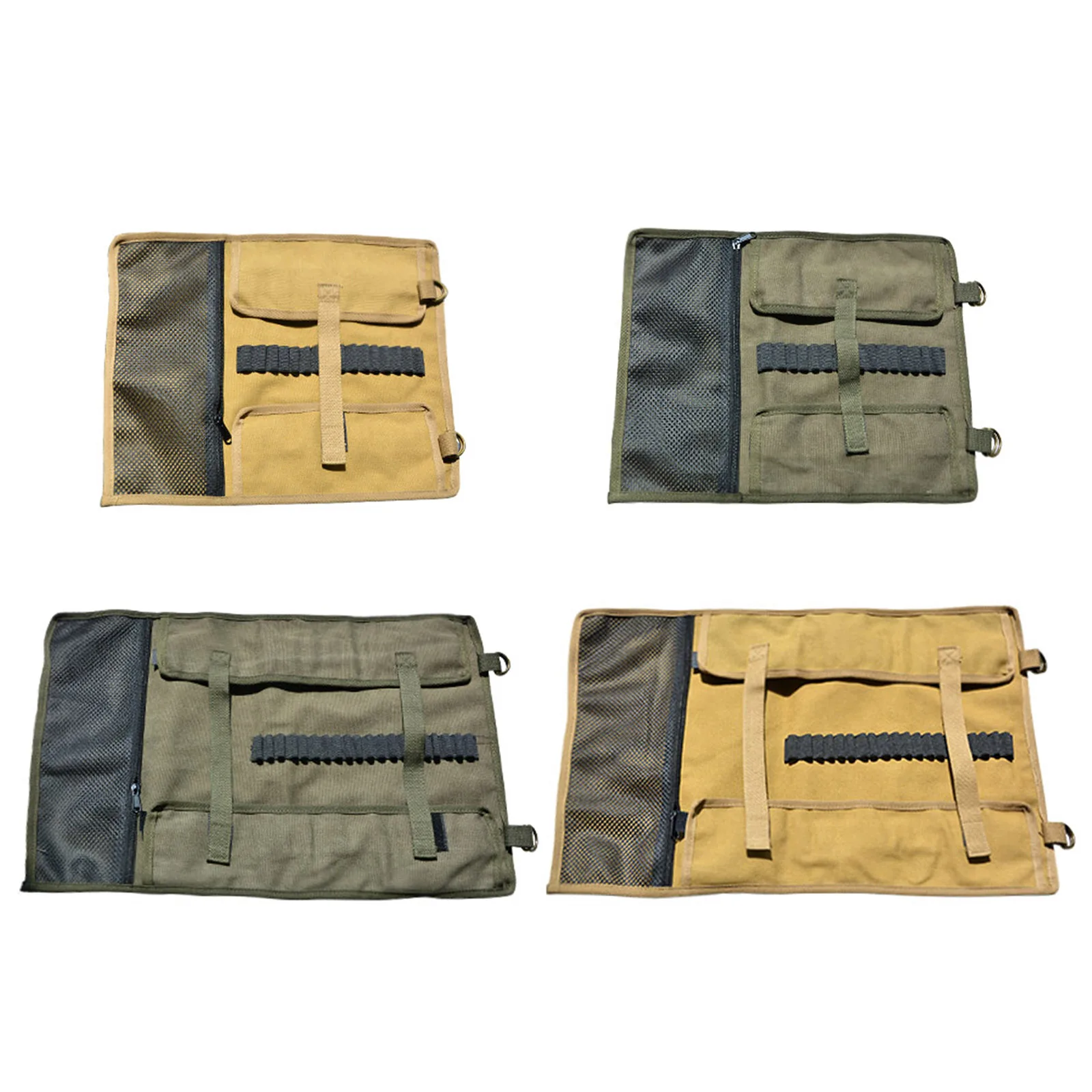 Сумка для хранения инструментов кемпинга портативный холщовый органайзер
