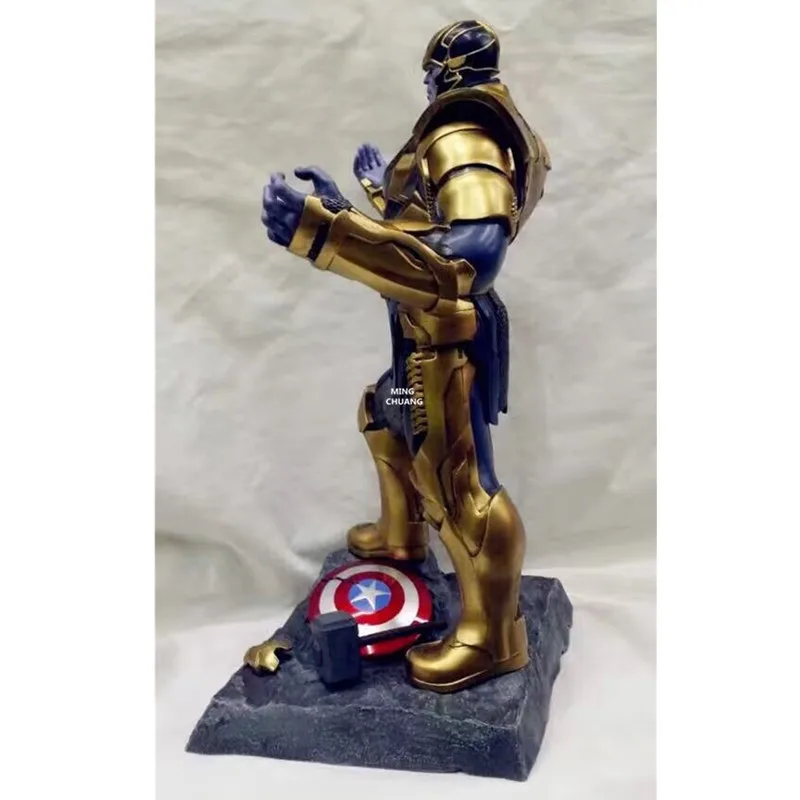 12&quot Thanos Statue Megamind Bust Cartoon Decoration Full-Length Portrait Christmas Present GK Action Figure Toy BOX 32CM V1122 | Игрушки и