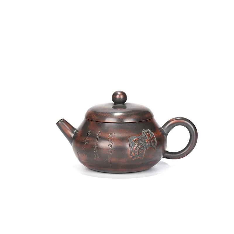 

Pottery Teapot Famous Manual Raw Ore Qinzhou Mud And Milk Teapot Tea Set Special Direct Selling Gift Wholesale Generation Hair