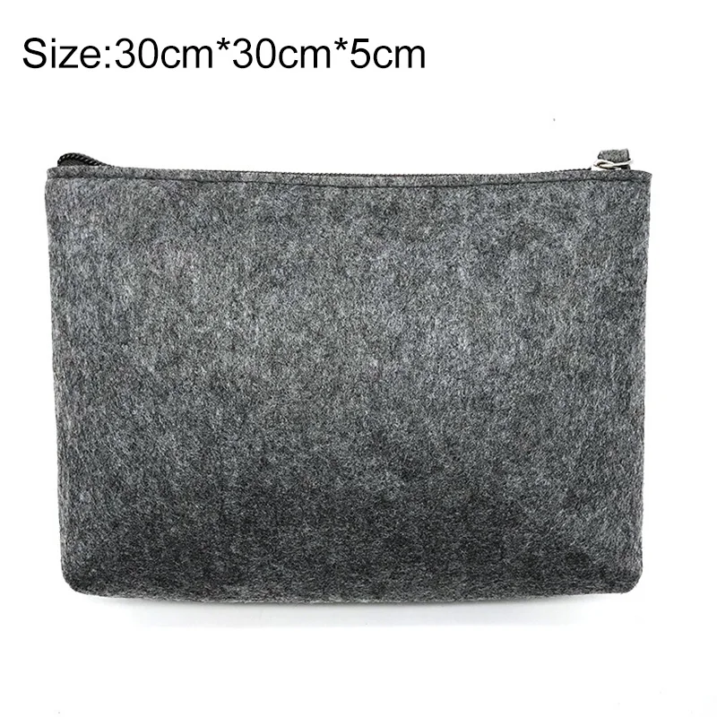 Фетровый дорожный органайзер для гаджетов Портативная сумка цифровых кабелей