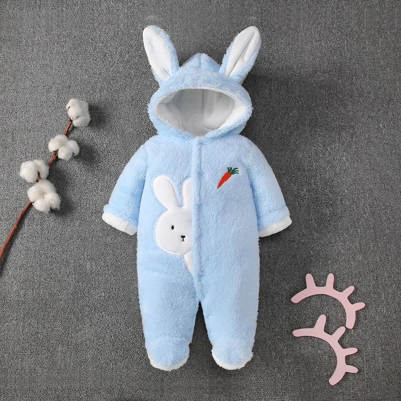 

Wool Baby Clothes Winter Baby Romper Thicken Baby Girls Clothes Newborn Jumpsuit Baby Boy Clothing Infant Overalls Unisex 0 3 M