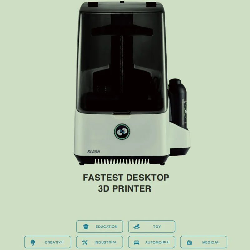 3D-принтер Uniz Slash Plus большой размер интеллектуальная печать монохроматический