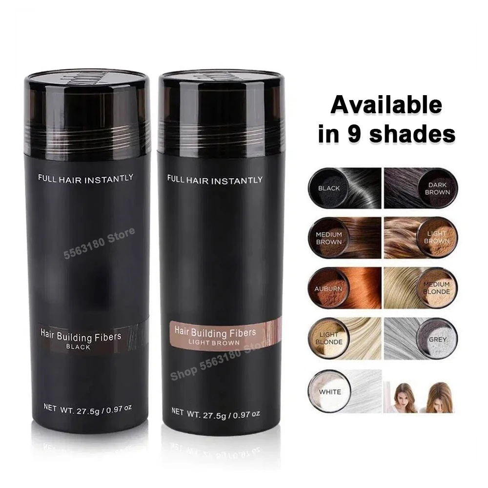 Домашний Применение черный 27 5 г волокна здания волос кератина Мгновенно Fibras