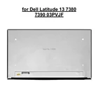 ЖК-экран 13,3 дюйма LP133WF4 SPD1 LP133WF4-SPD1 для Dell Latitude 13 7380 7390 03PVJF 3PVJF AUO462D, узкая рамка, 30-контактный eDP-разъем