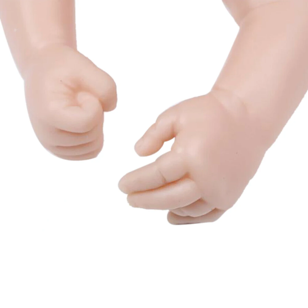 

19inch Toys 3/4 Limbs Mold Head Unpainted Reborn Baby Doll Kit Unfinished DIY Soft Vinyl Realistic Non Toxic Birthday Gift