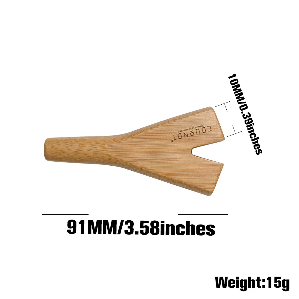 HORNET Двойной баррель бамбуковый держатель для курения сверхнатуральных конусов 91