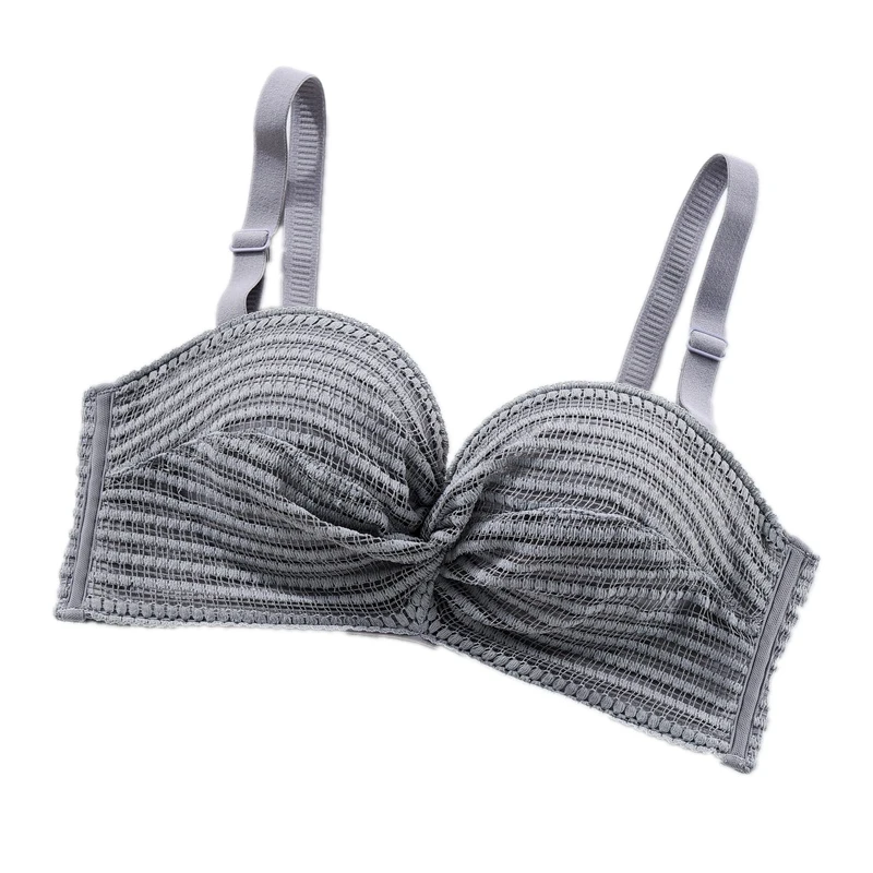 Женское нижнее белье сексуальное кружевной однотонный бюстгальтер с пряжкой